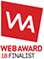 WEB AWARD 18 FINALIST